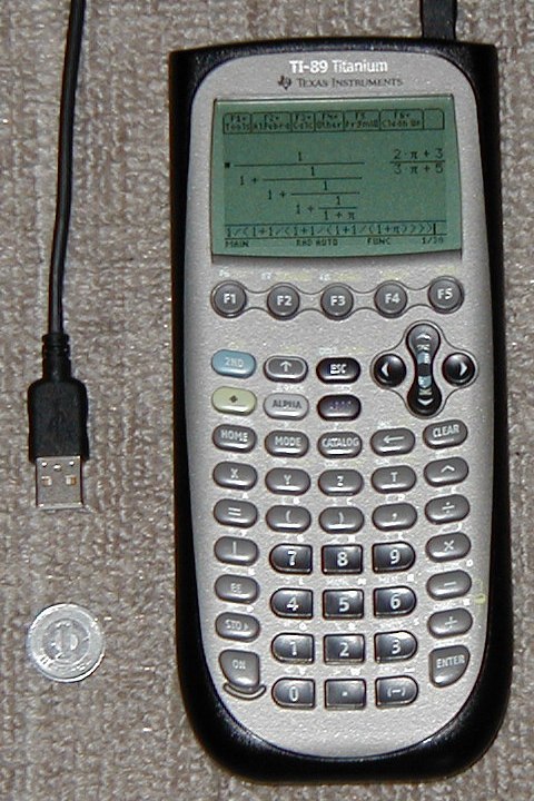 【動作確認済み】TI-89 Titanium 関数電卓