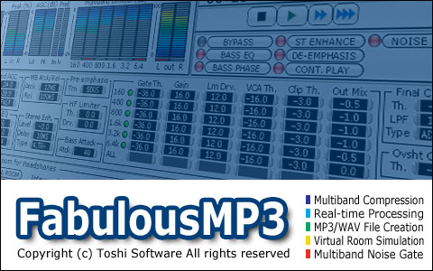abulousMP3 Startup Window
